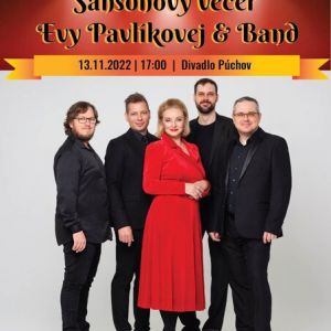 „Šansónový večer Evy Pavlíkovej & Band“